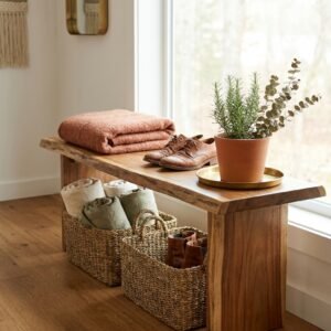 Entry Bench with Storage