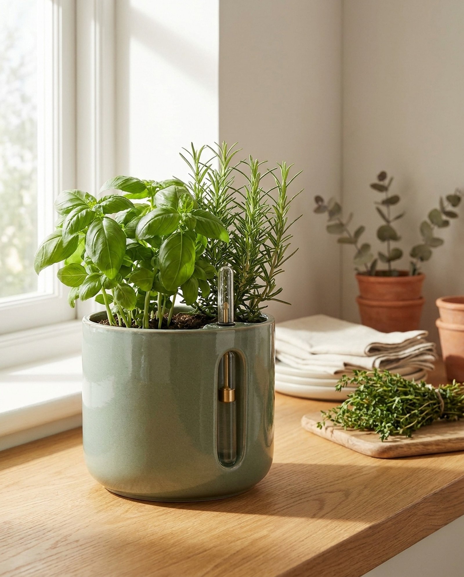 Self-Watering Herb Planter