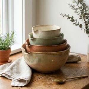 Ceramic Mixing Bowl Set
