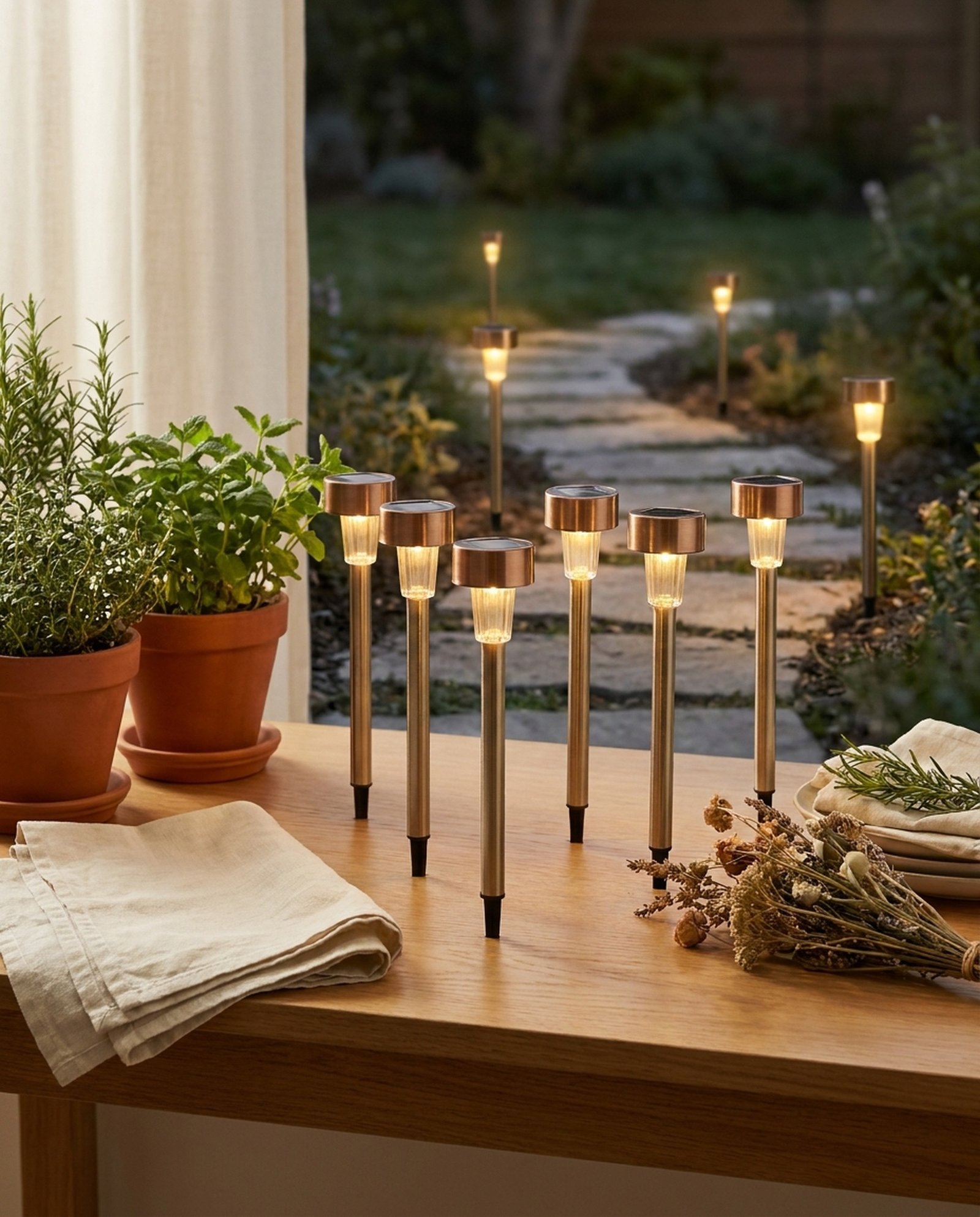 Solar Path Light Set