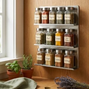 Stainless Spice Rack