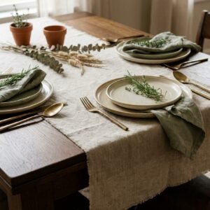 Linen Table Runner