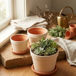 Terracotta Planter Set