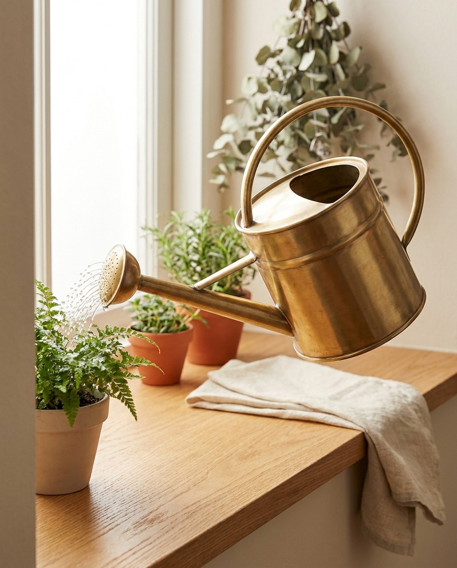 Brass Watering Can